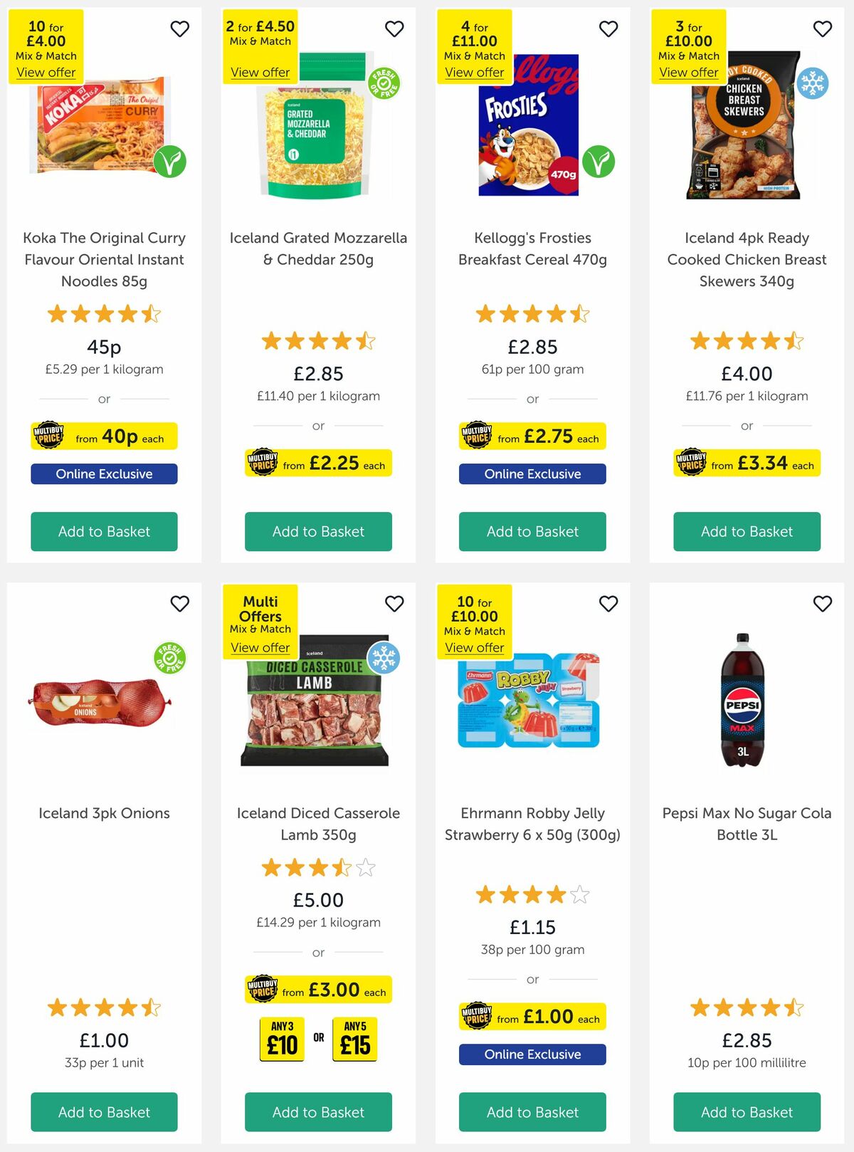 Iceland Offers from 27 February