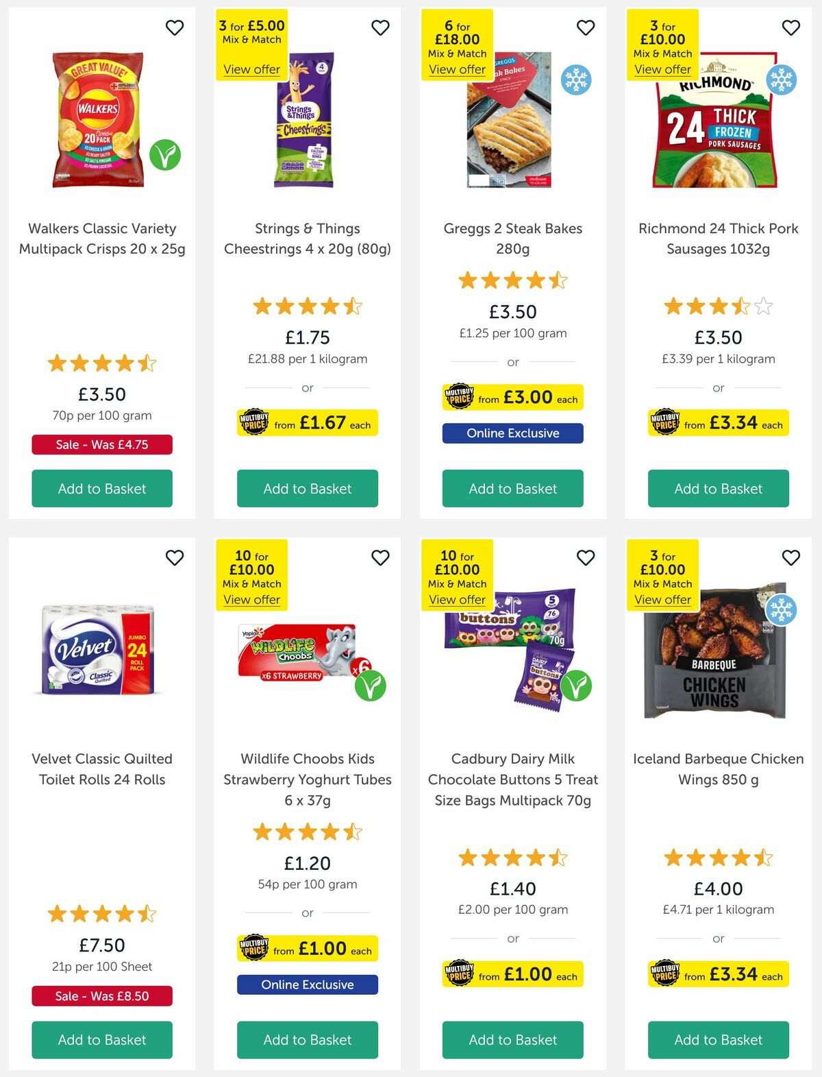 Iceland Offers from 27 February