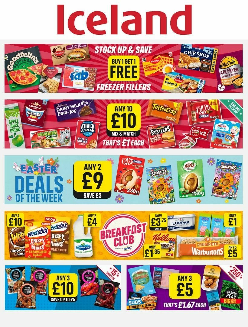 Iceland Offers from 7 March