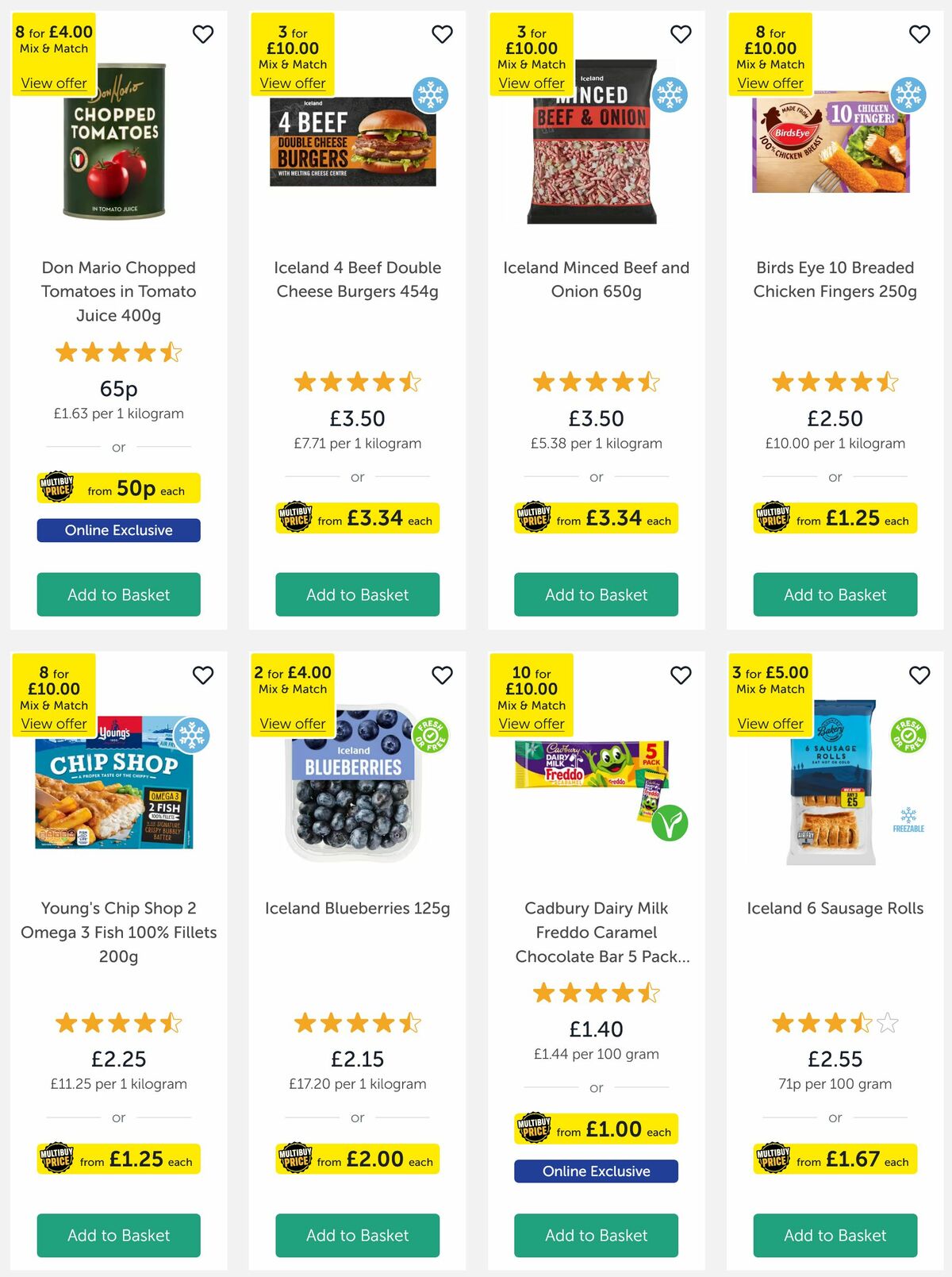 Iceland Offers from 7 March