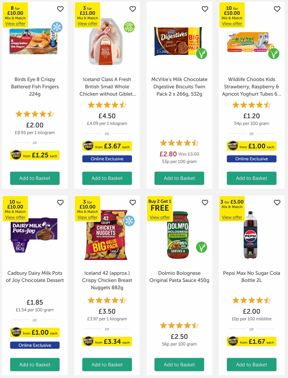 Iceland Offers from 7 March