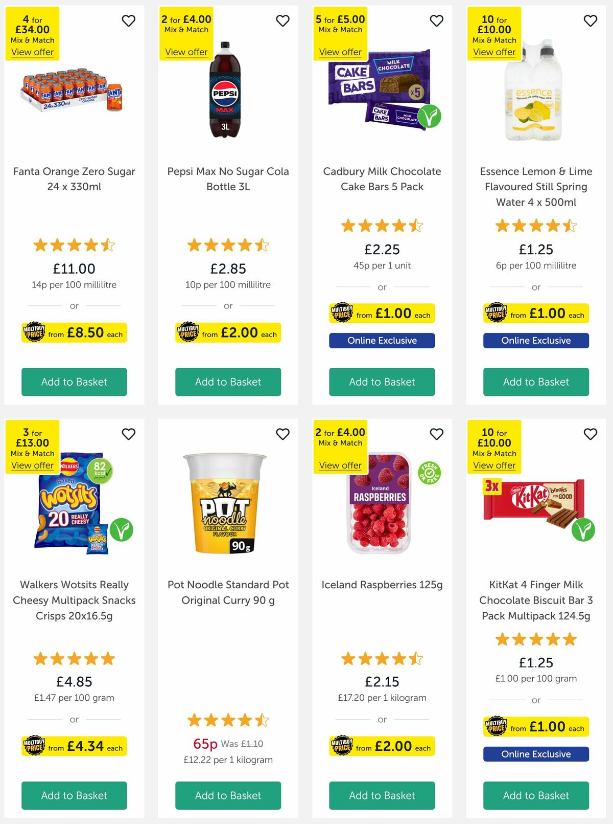 Iceland Offers from 7 March