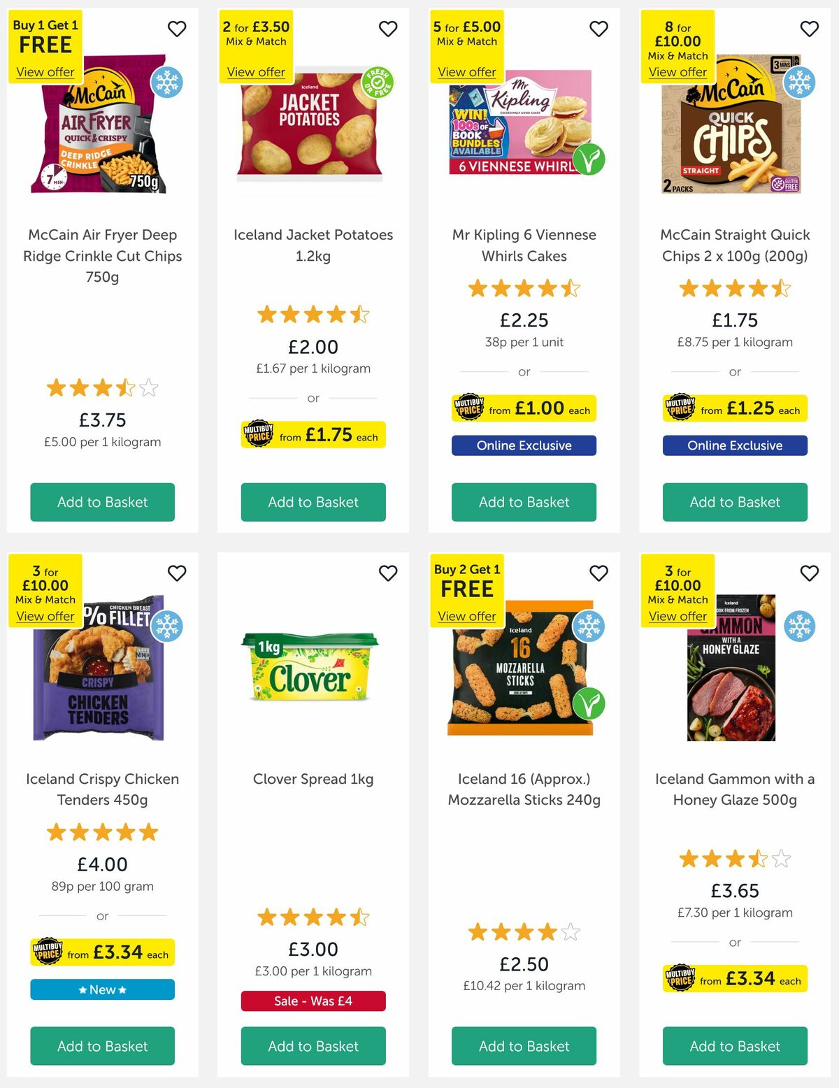 Iceland Offers from 7 March