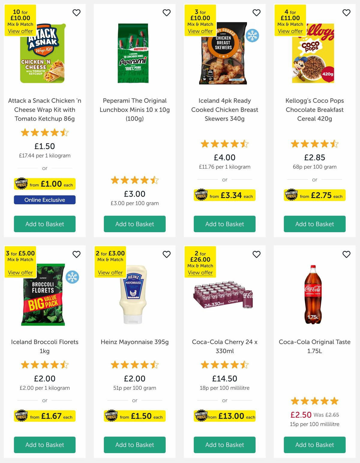 Iceland Offers from 7 March