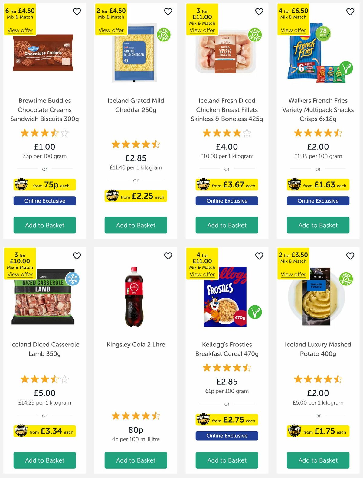 Iceland Offers from 7 March