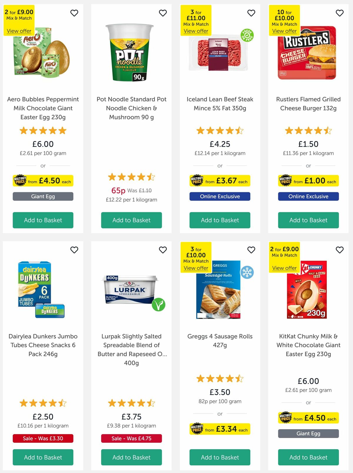 Iceland Offers from 7 March