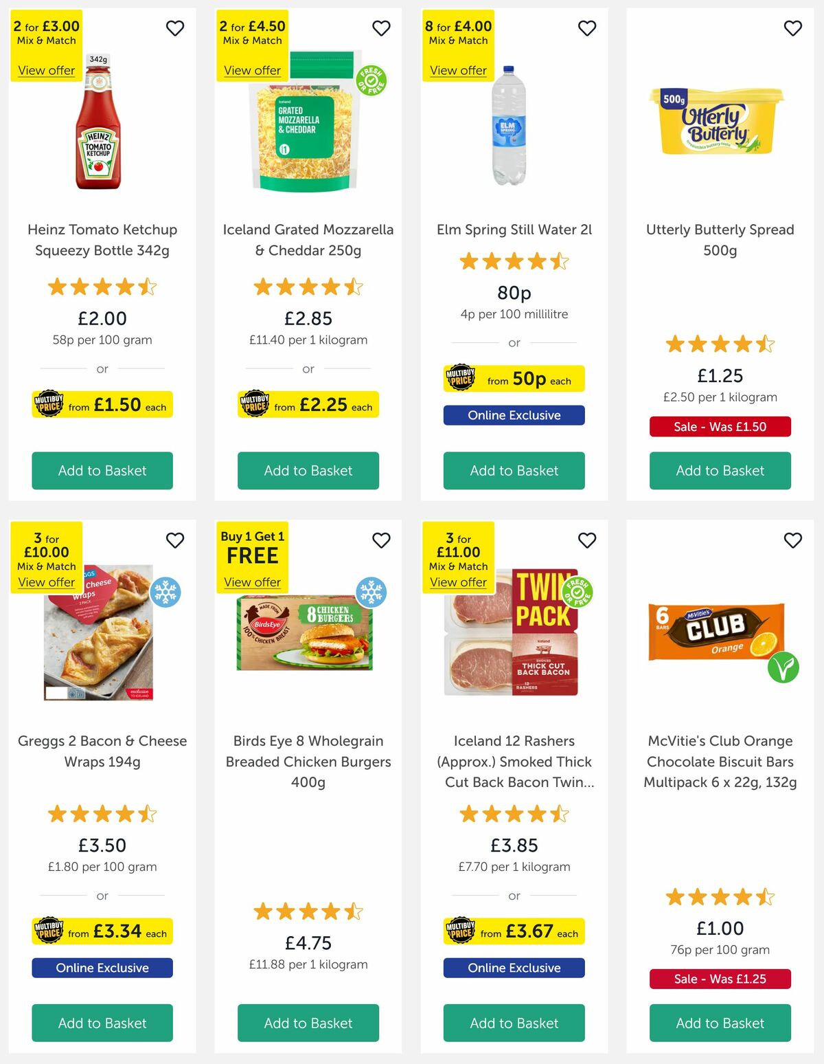 Iceland Offers from 7 March