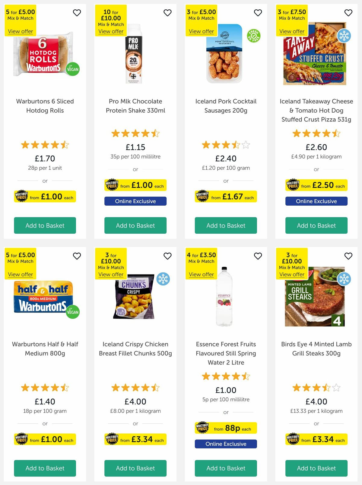 Iceland Offers from 7 March