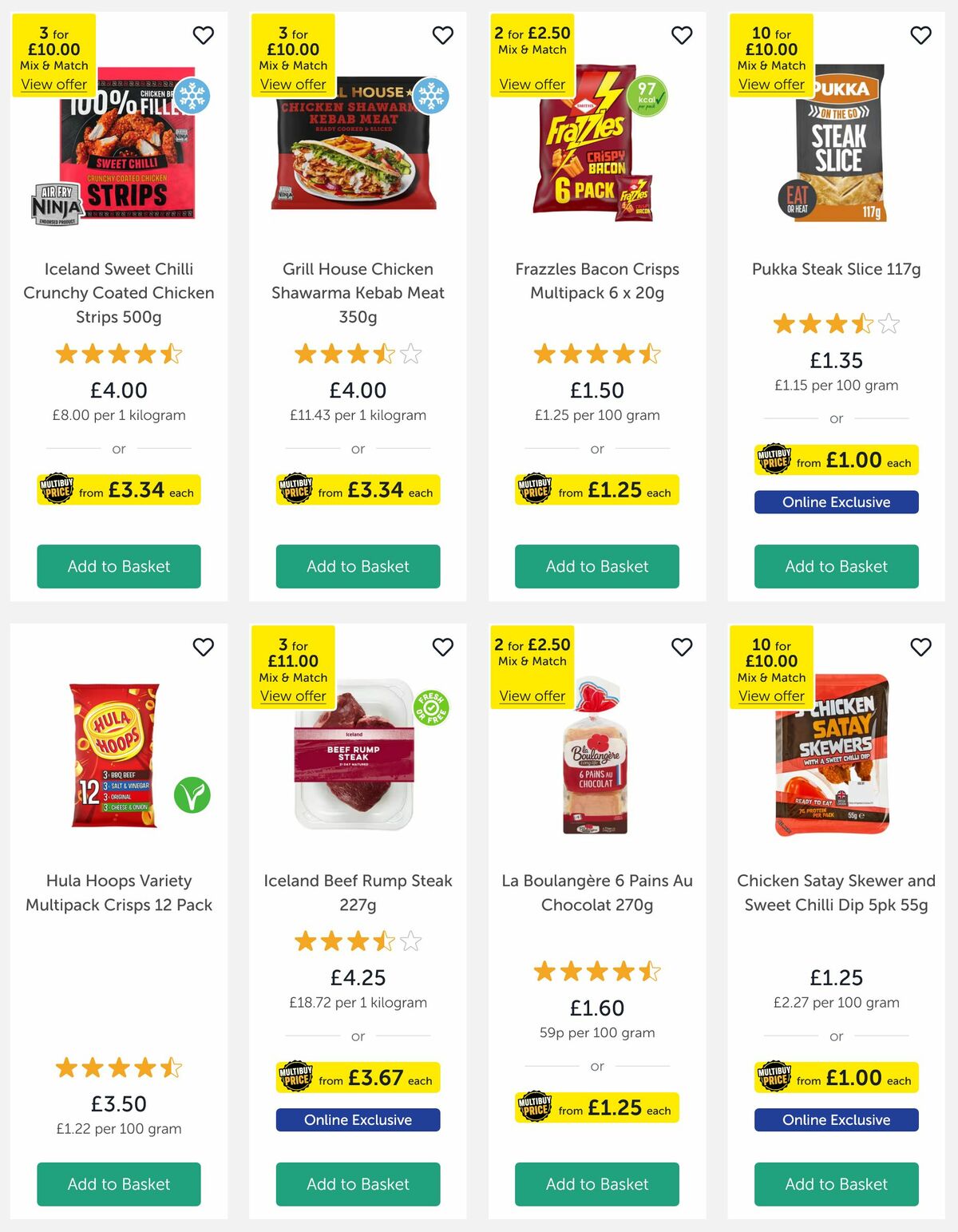 Iceland Offers from 7 March