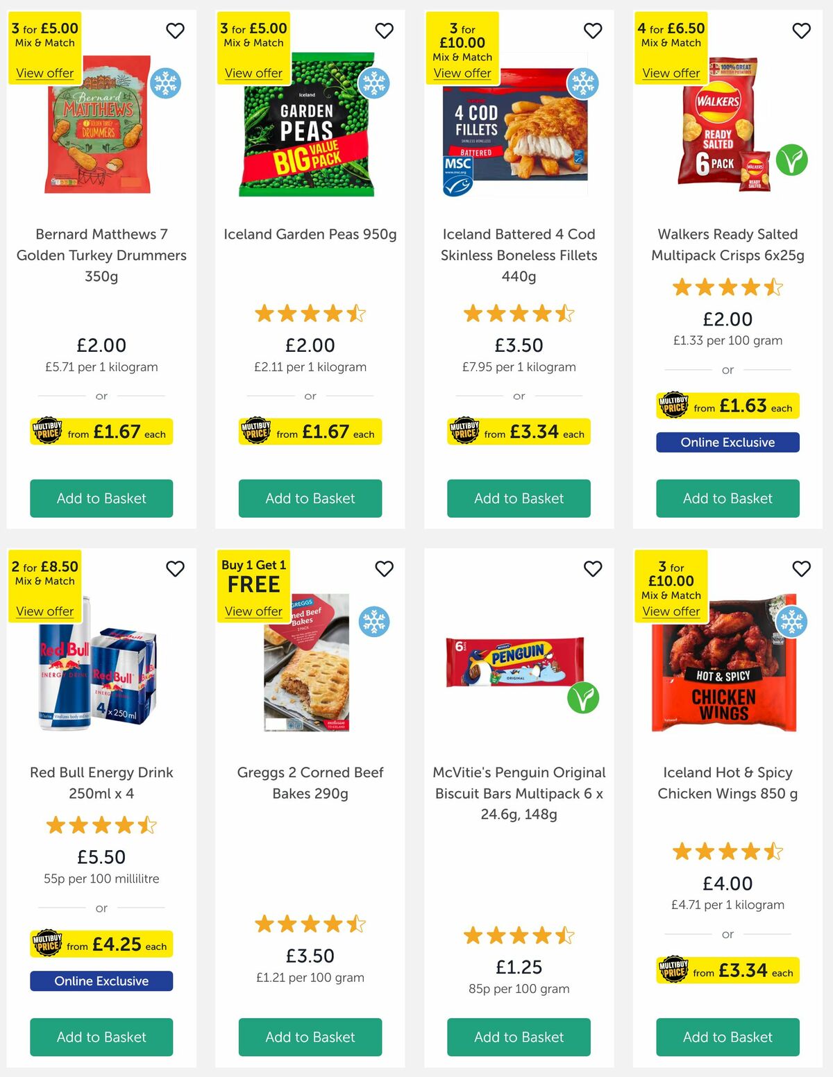 Iceland Offers from 7 March