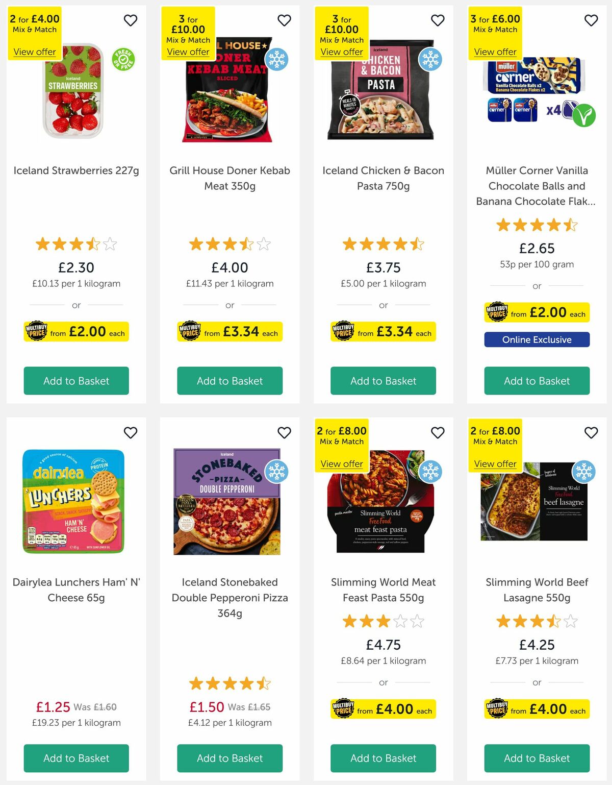 Iceland Offers from 7 March