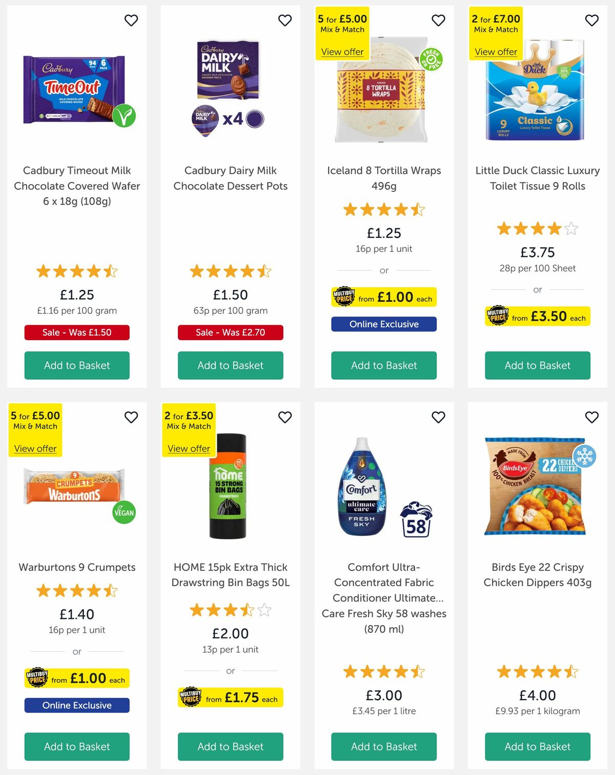 Iceland Offers from 7 March