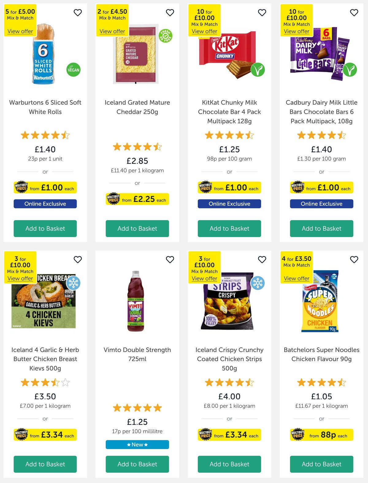 Iceland Offers from 7 March