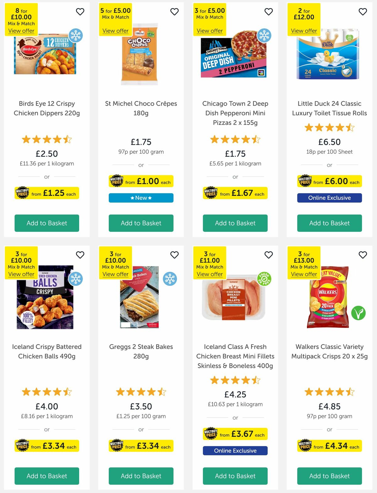 Iceland Offers from 7 March