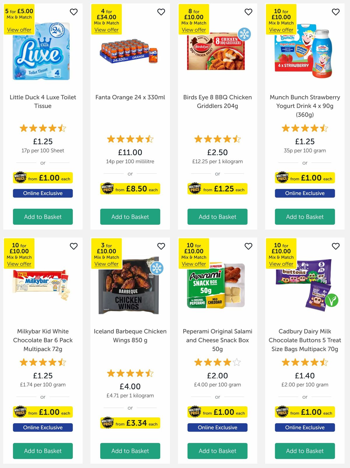 Iceland Offers from 7 March