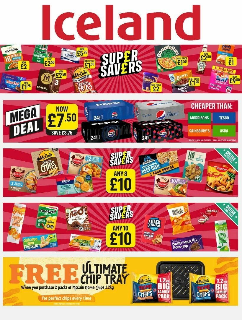 Iceland Offers from 14 March