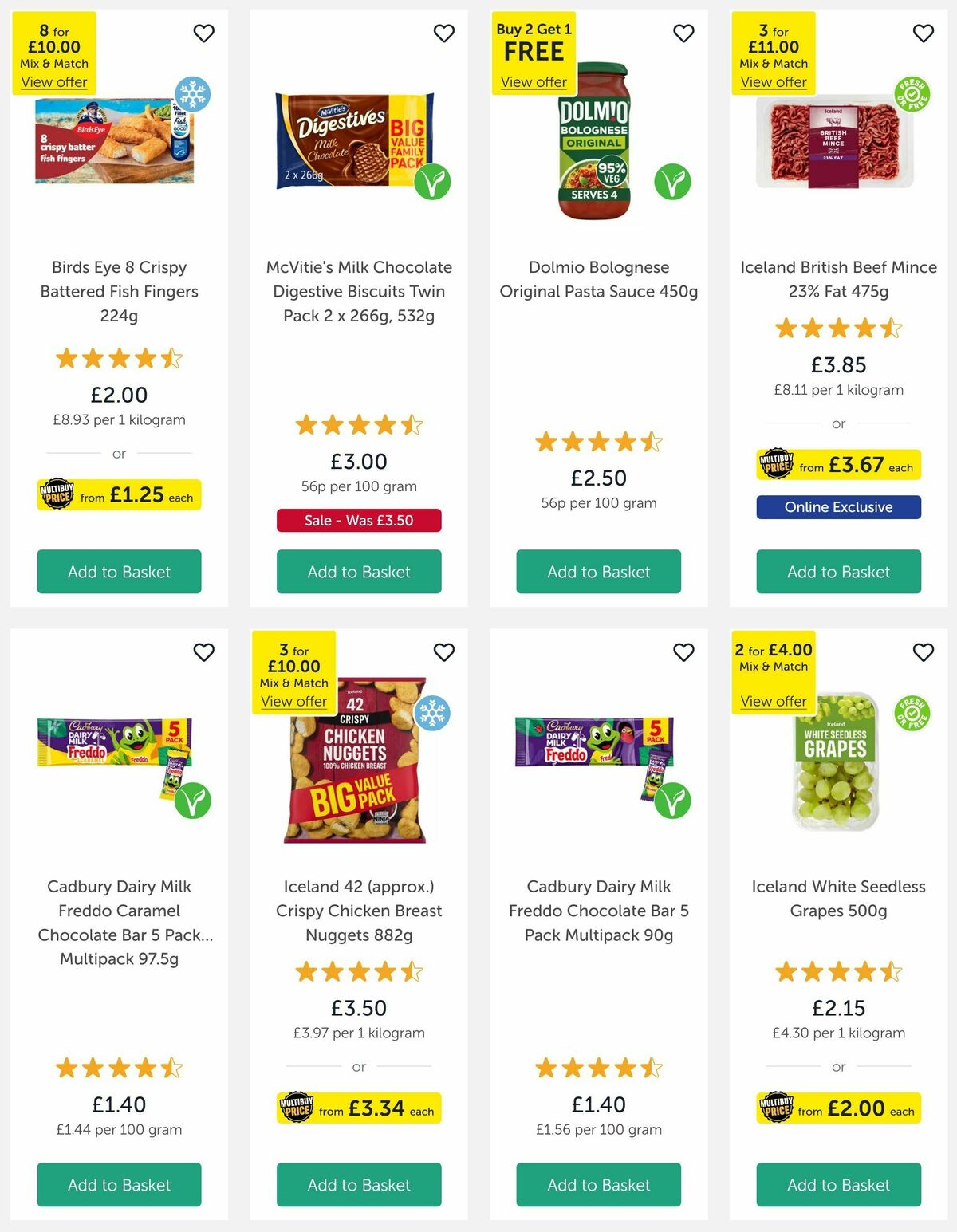 Iceland Offers from 14 March