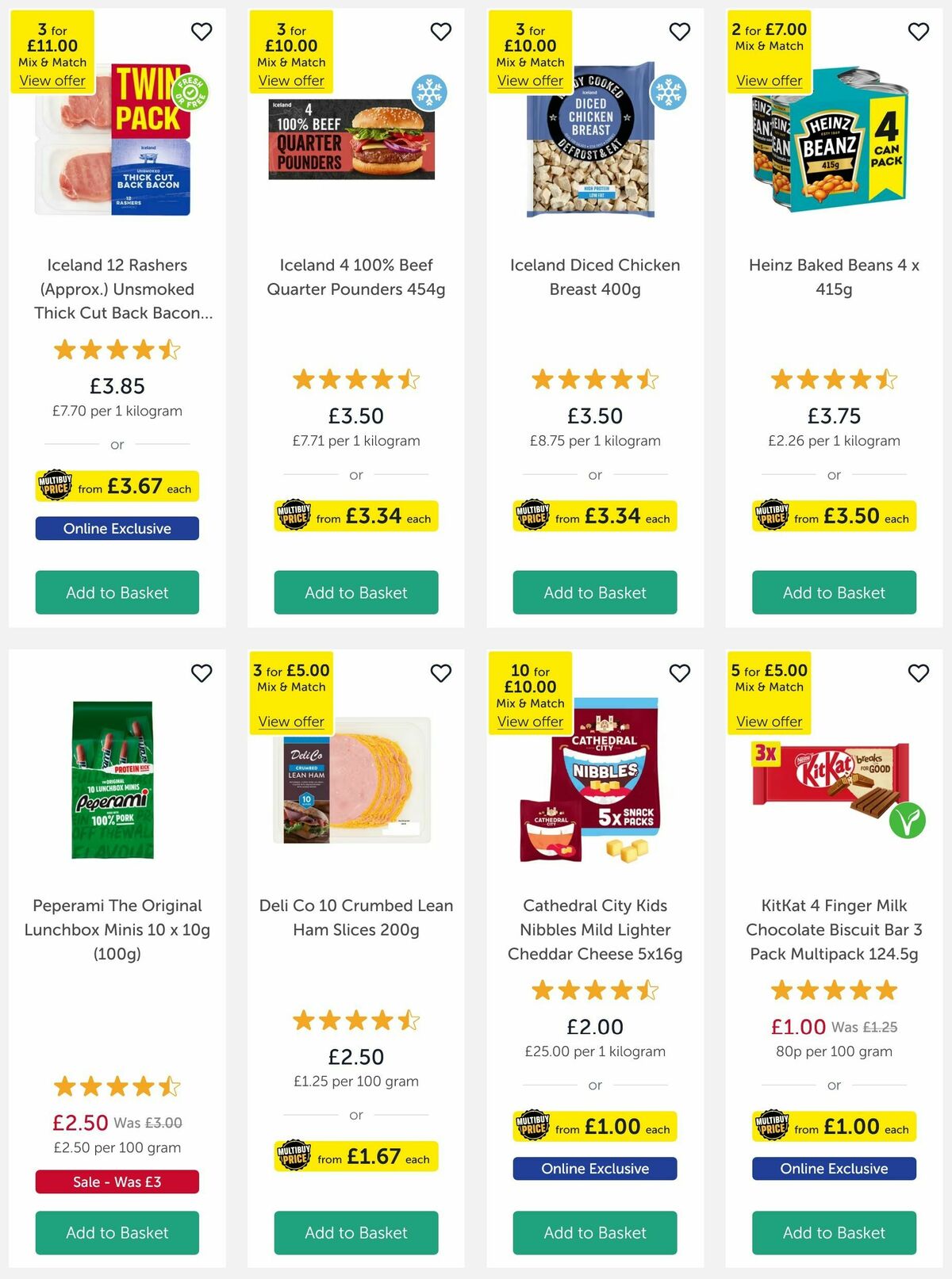 Iceland Offers from 14 March