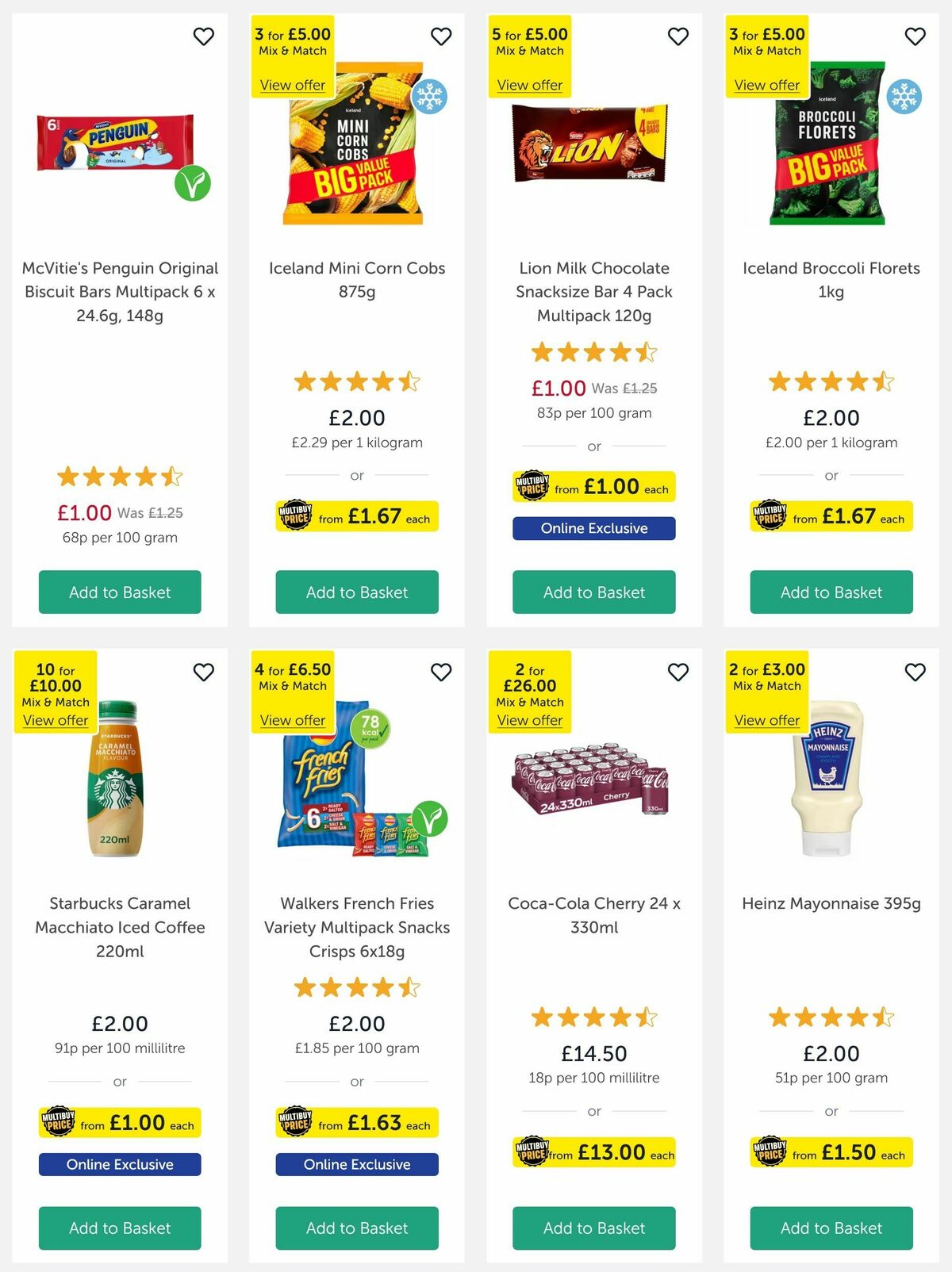 Iceland Offers from 14 March