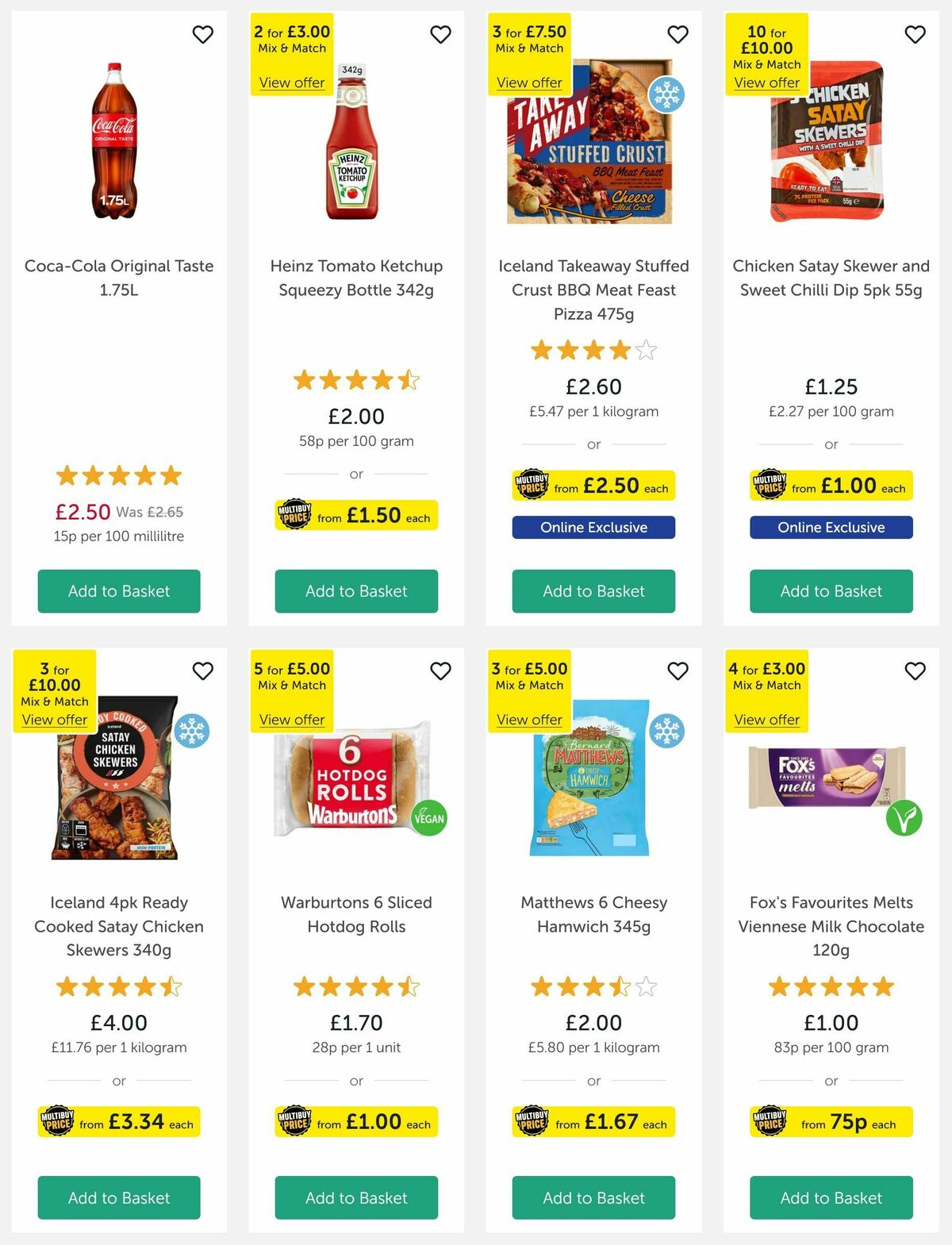 Iceland Offers from 14 March