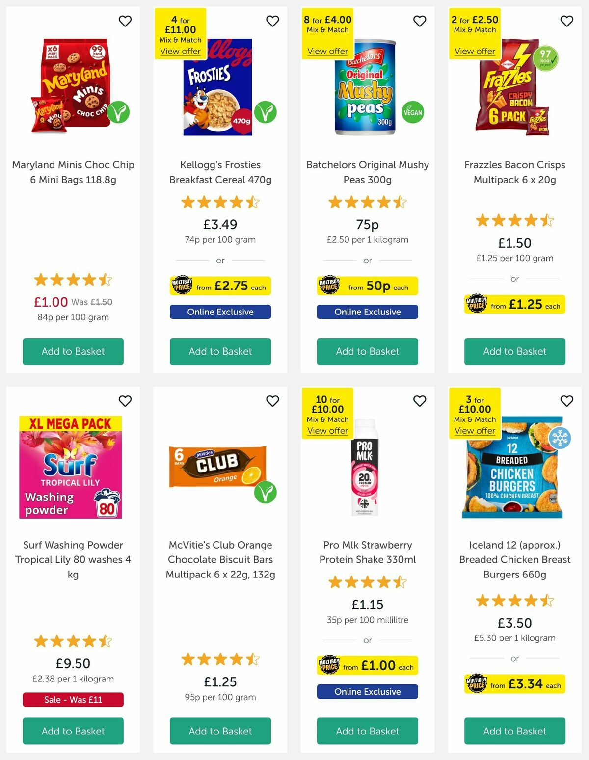 Iceland Offers from 14 March