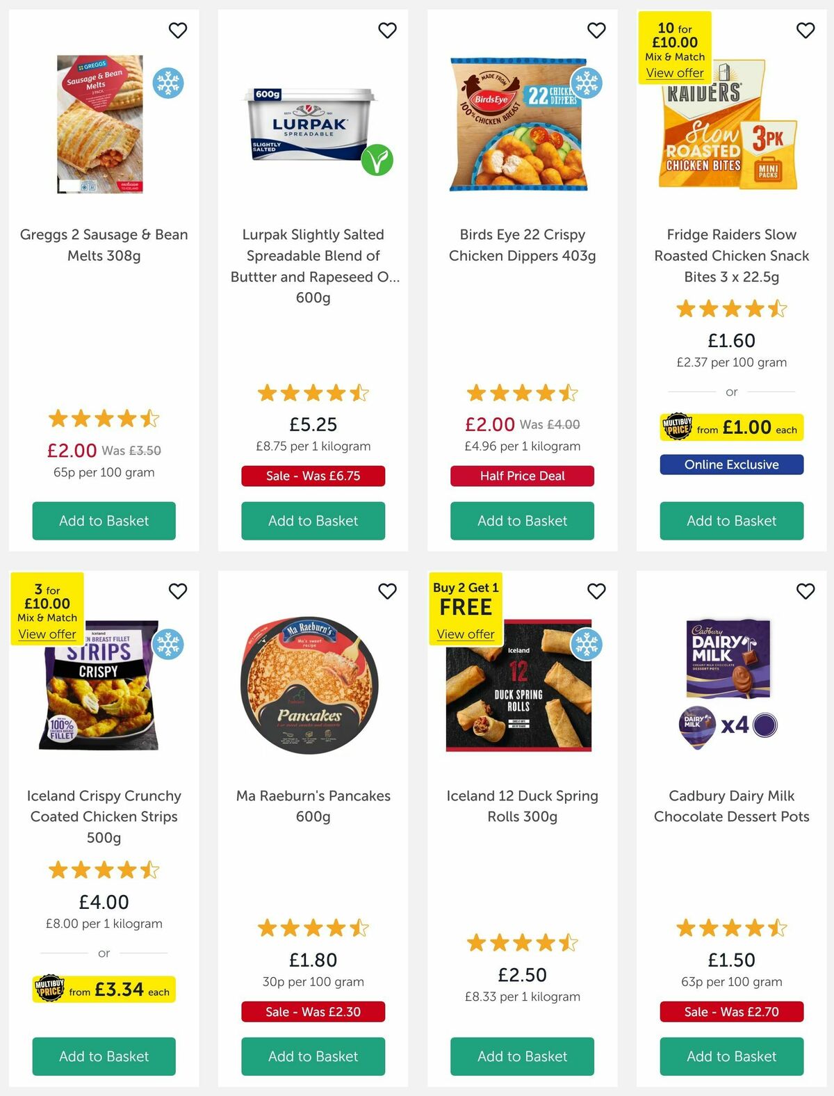 Iceland Offers from 14 March