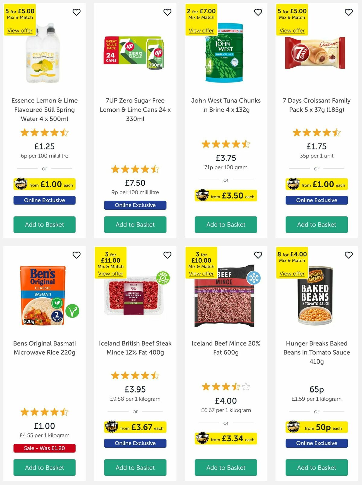 Iceland Offers from 14 March