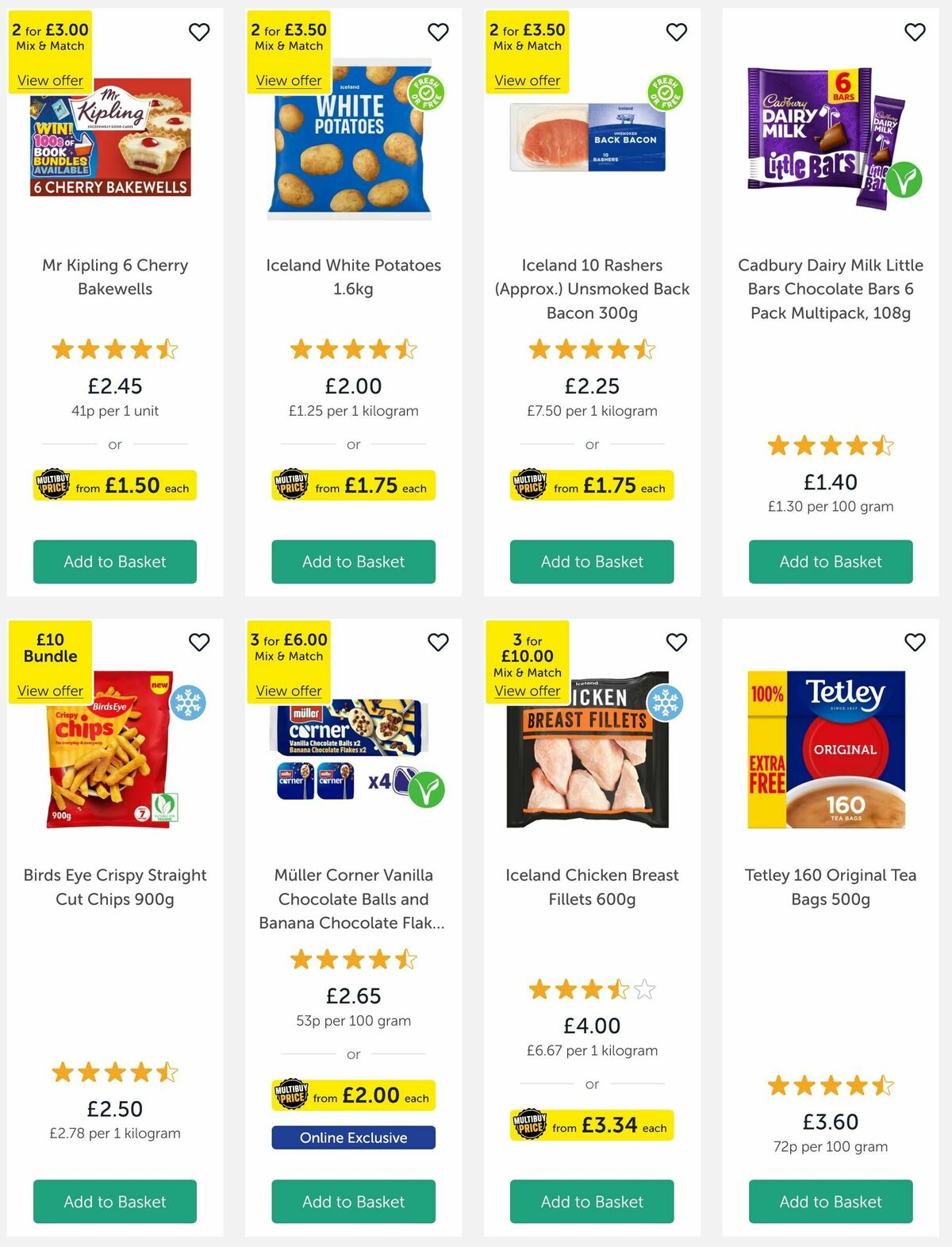 Iceland Offers from 14 March