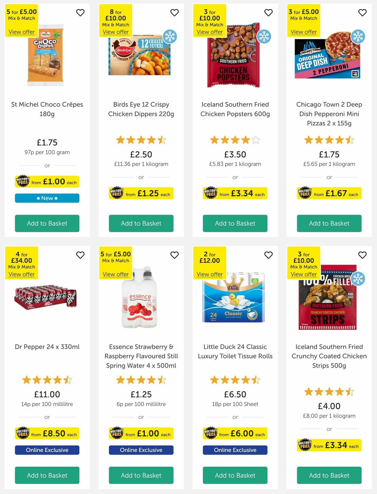 Iceland Offers from 14 March