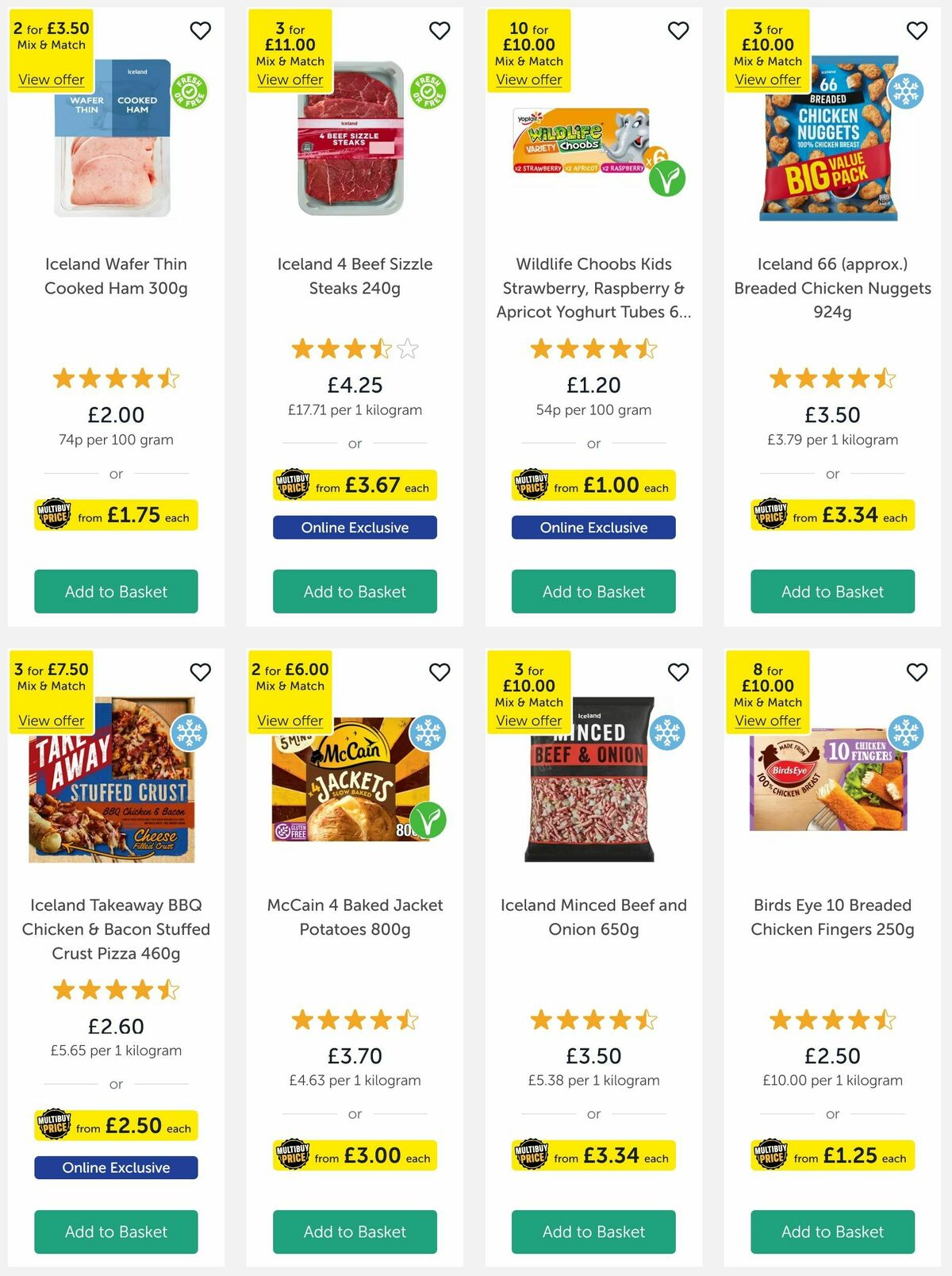 Iceland Offers from 14 March