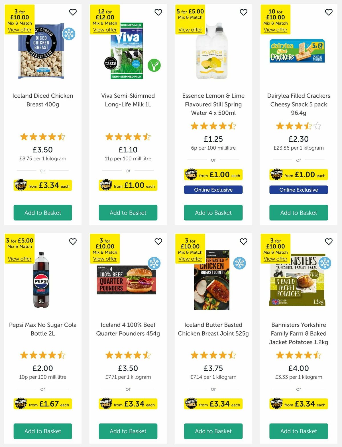 Iceland Offers from 28 March