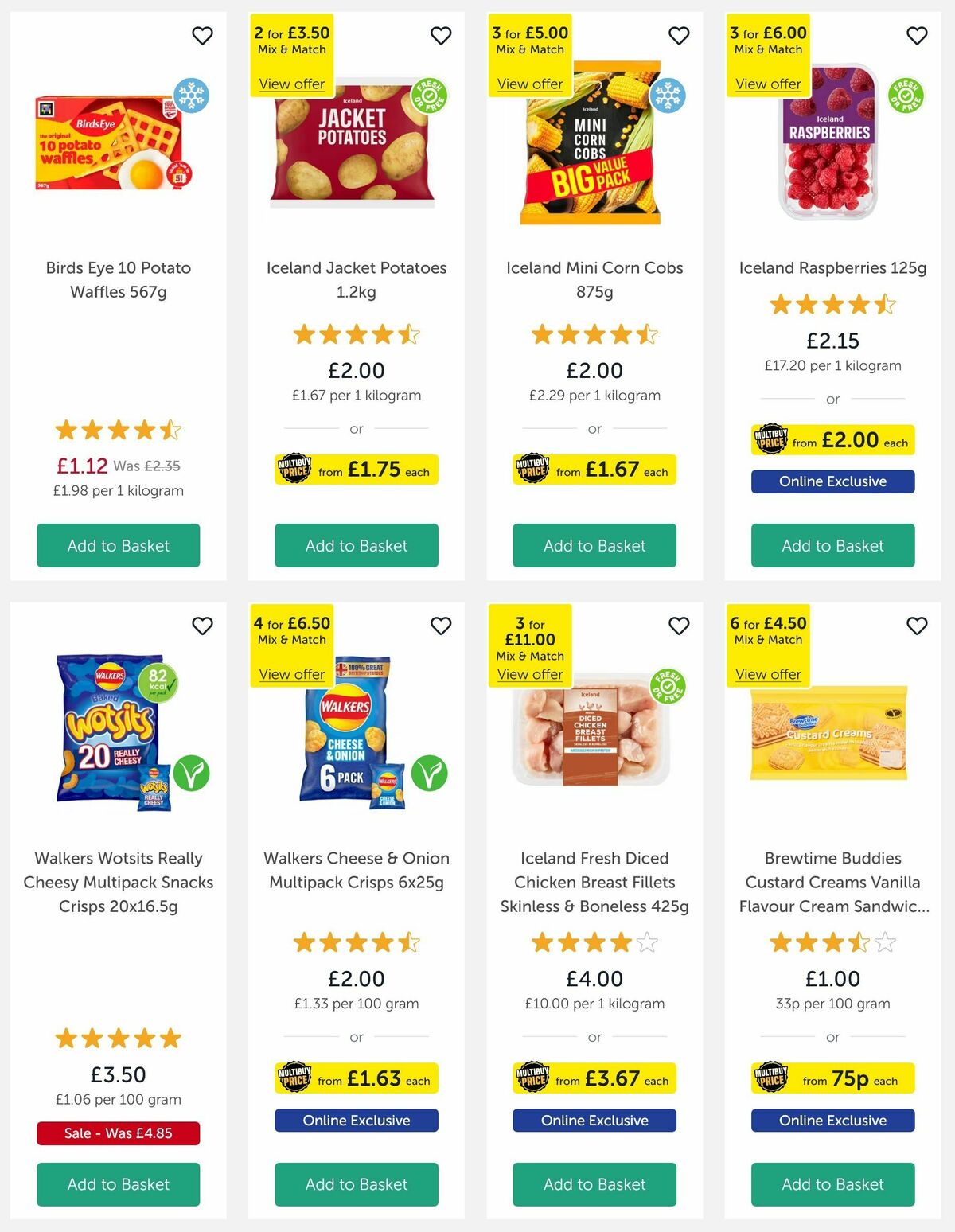 Iceland Offers from 28 March