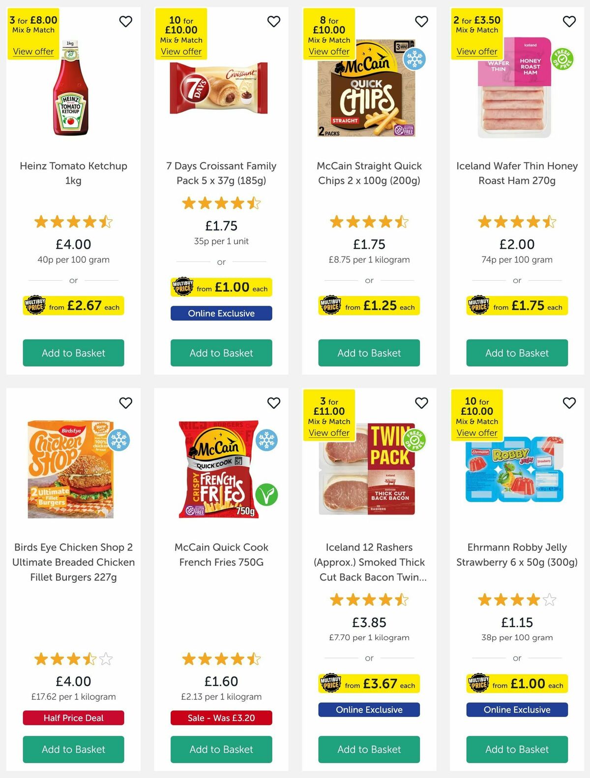 Iceland Offers from 28 March