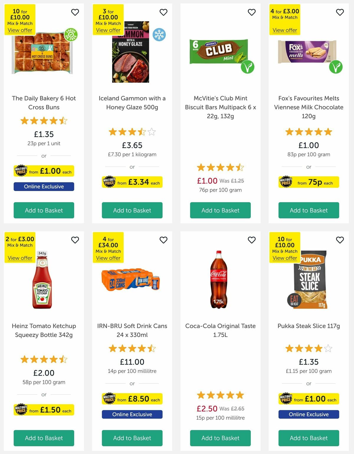 Iceland Offers from 28 March