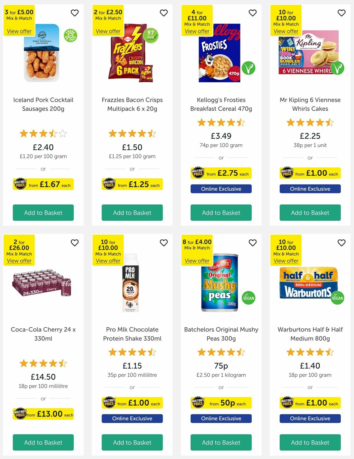 Iceland Offers from 28 March