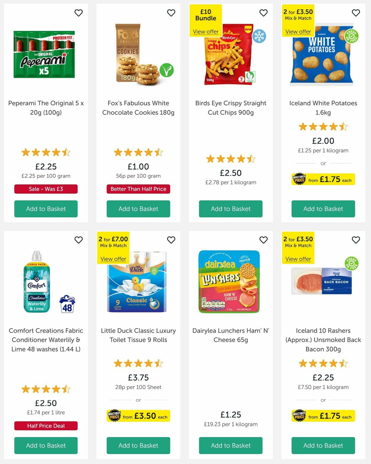 Iceland Offers from 28 March