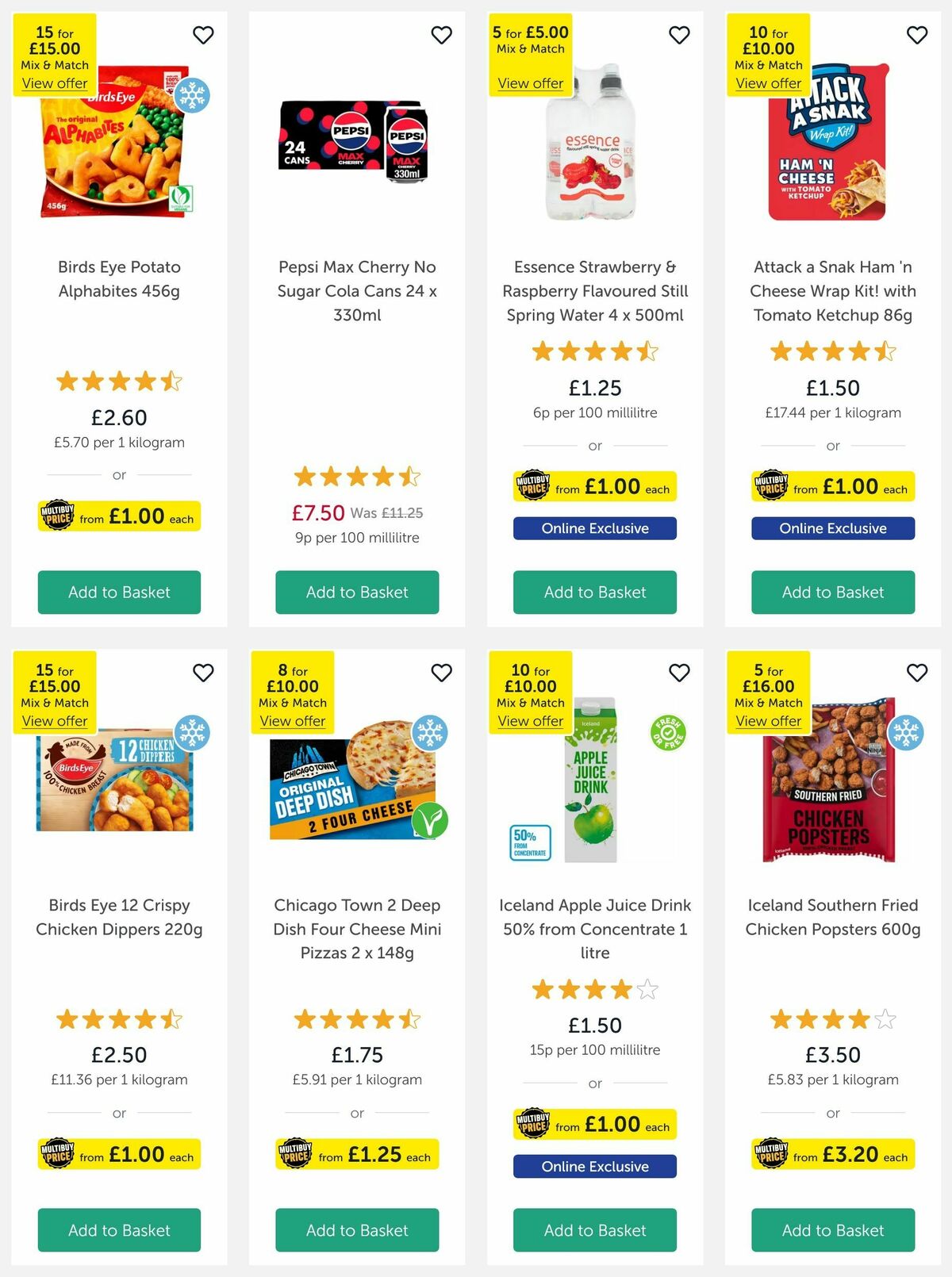 Iceland Offers from 28 March