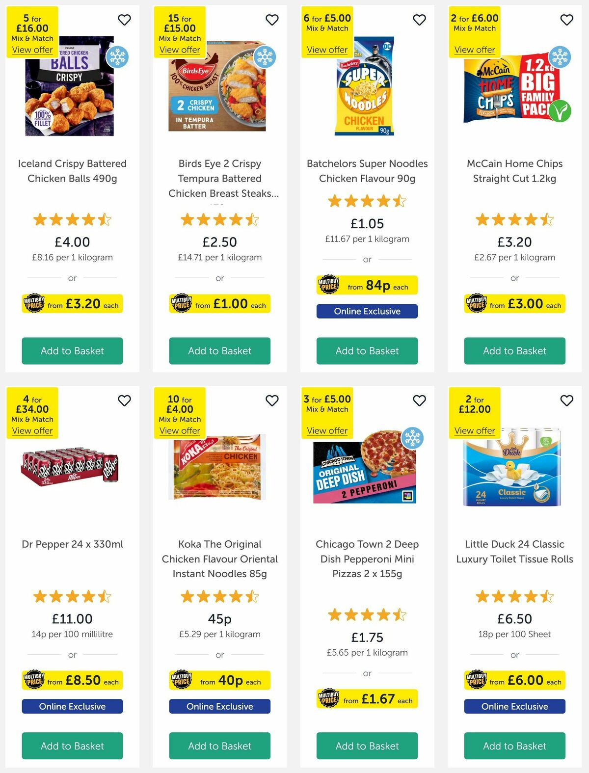 Iceland Offers from 28 March