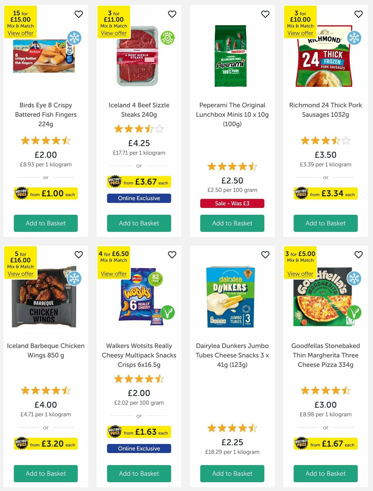 Iceland Offers from 28 March