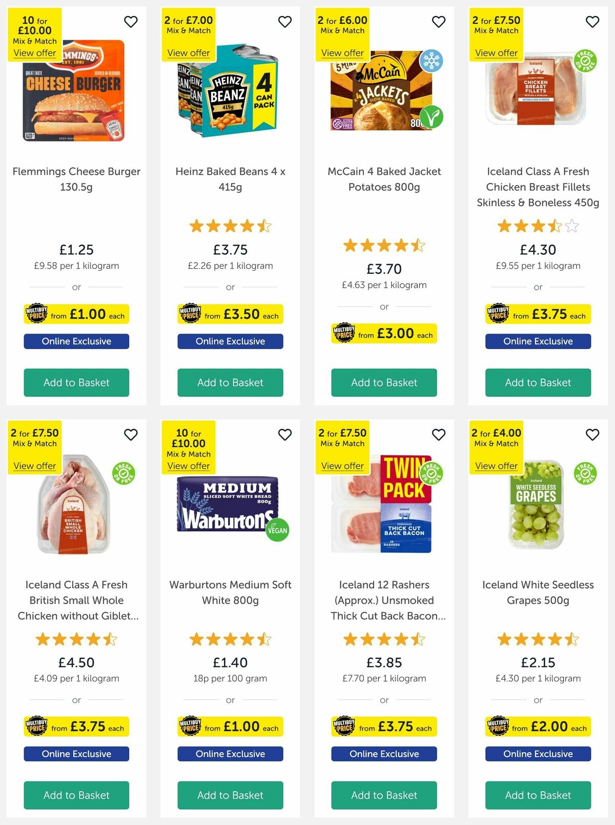 Iceland Offers from 4 April