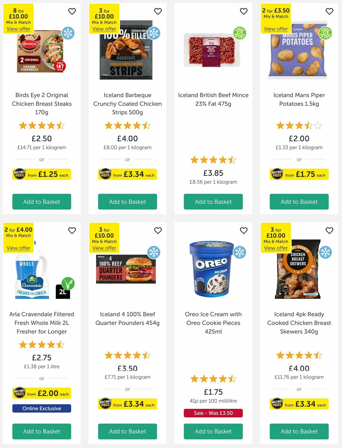 Iceland Offers from 4 April