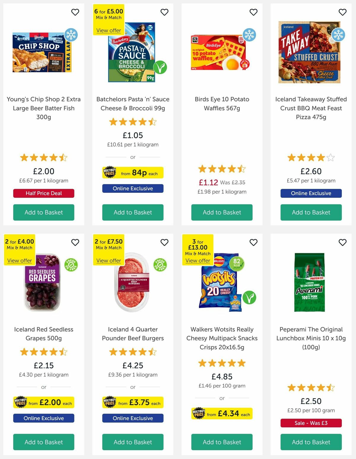 Iceland Offers from 4 April