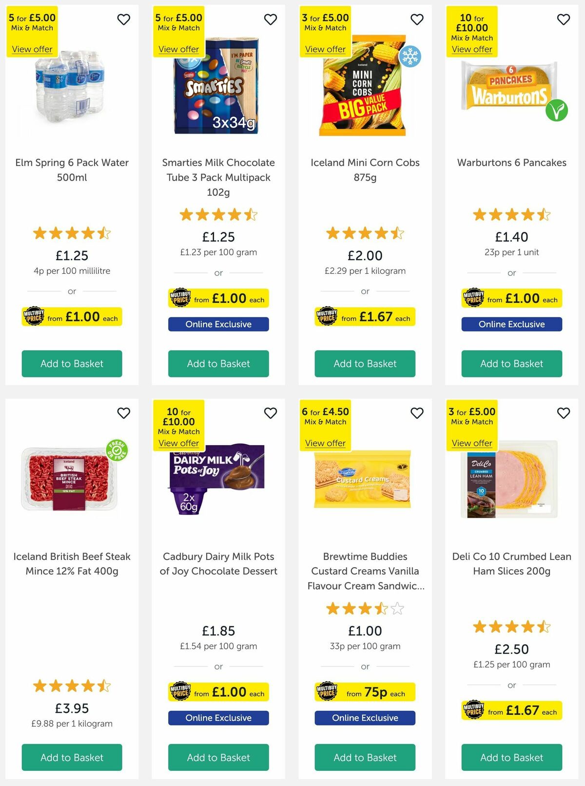 Iceland Offers from 4 April