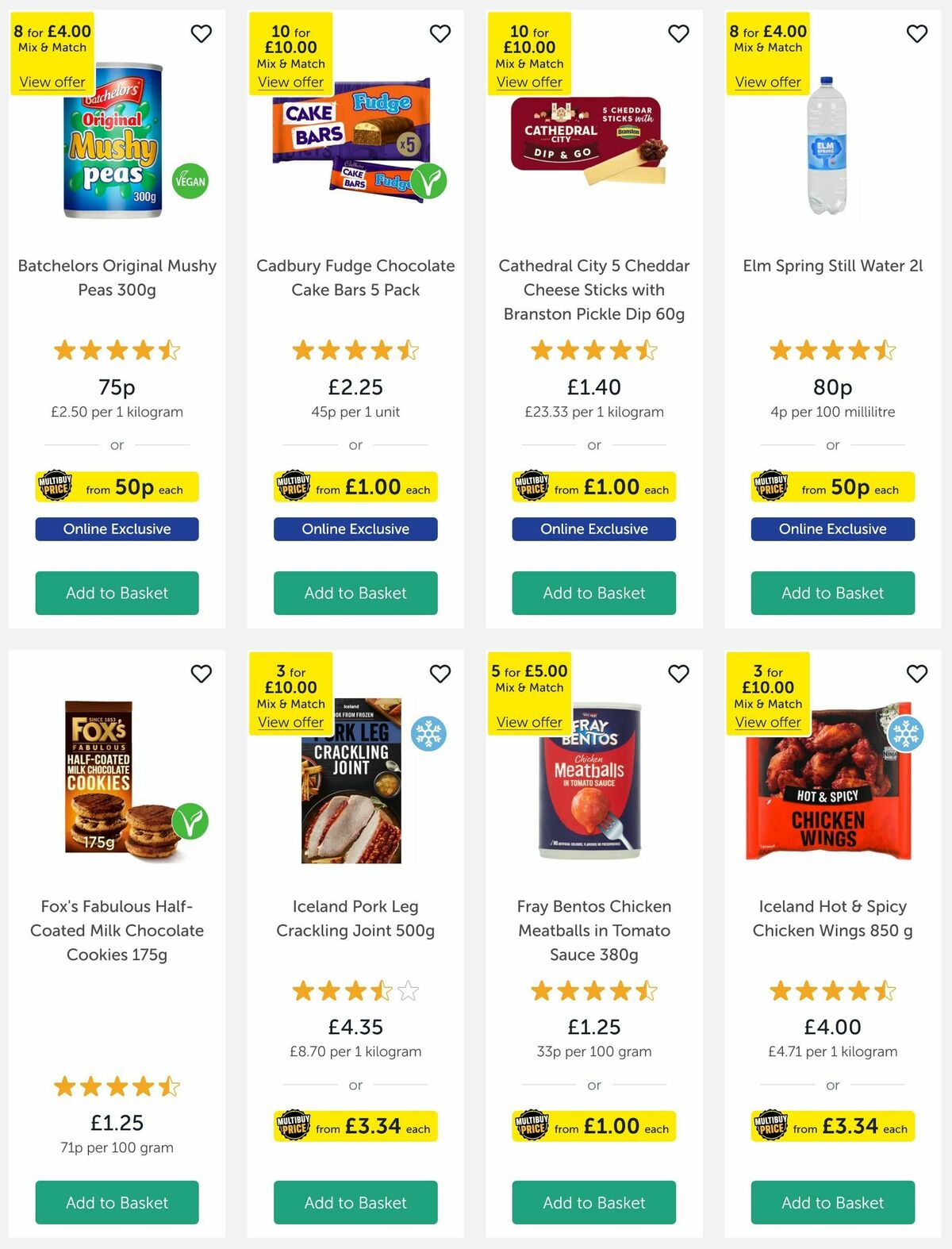 Iceland Offers from 4 April