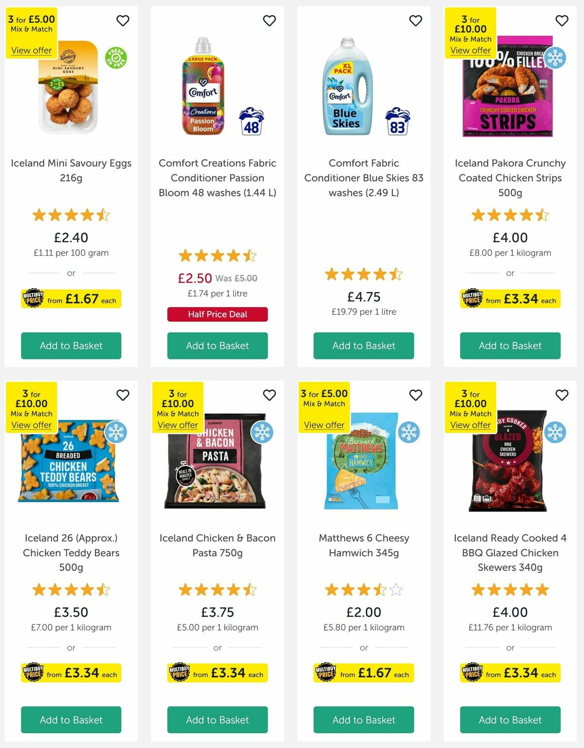 Iceland Offers from 4 April