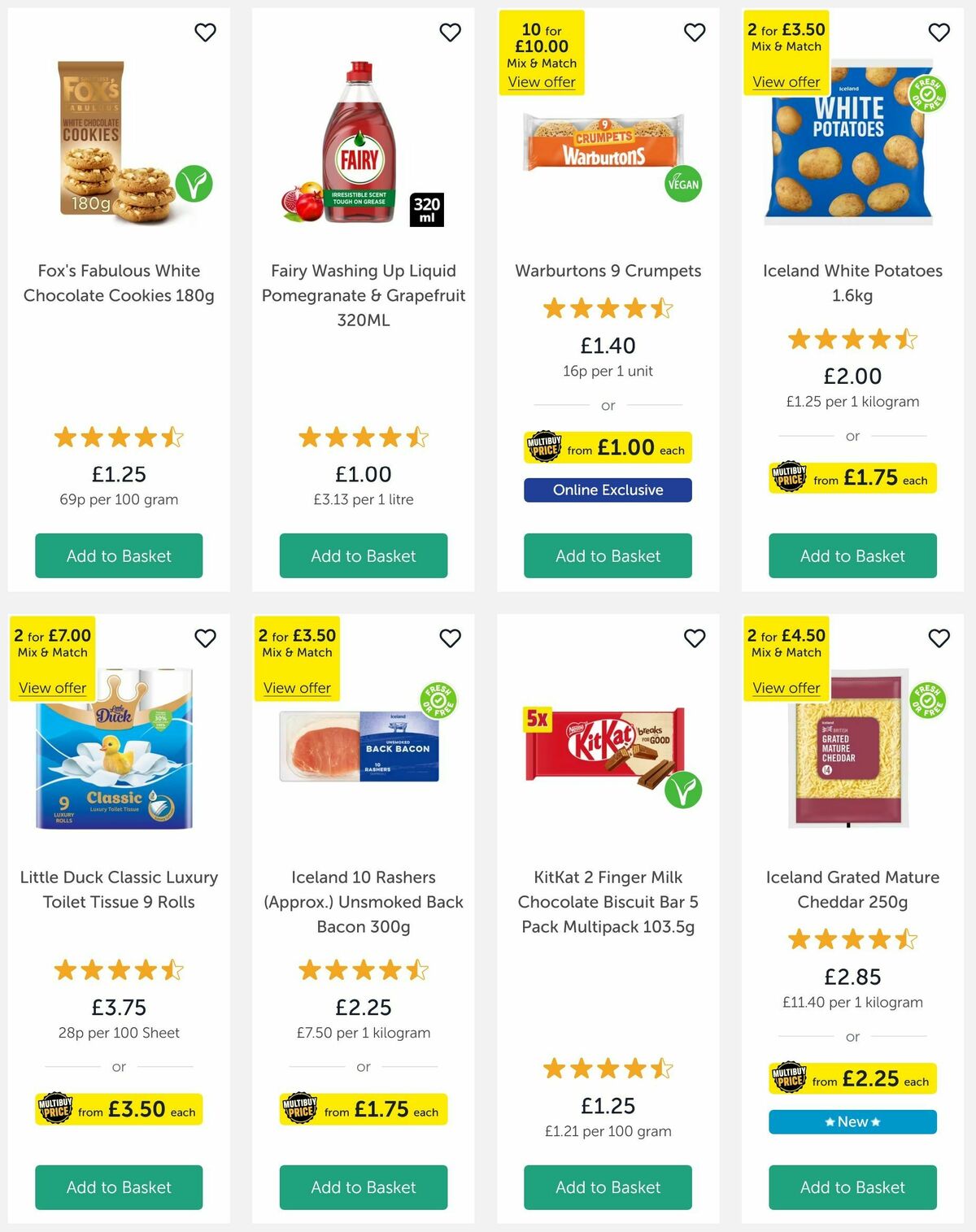 Iceland Offers from 4 April