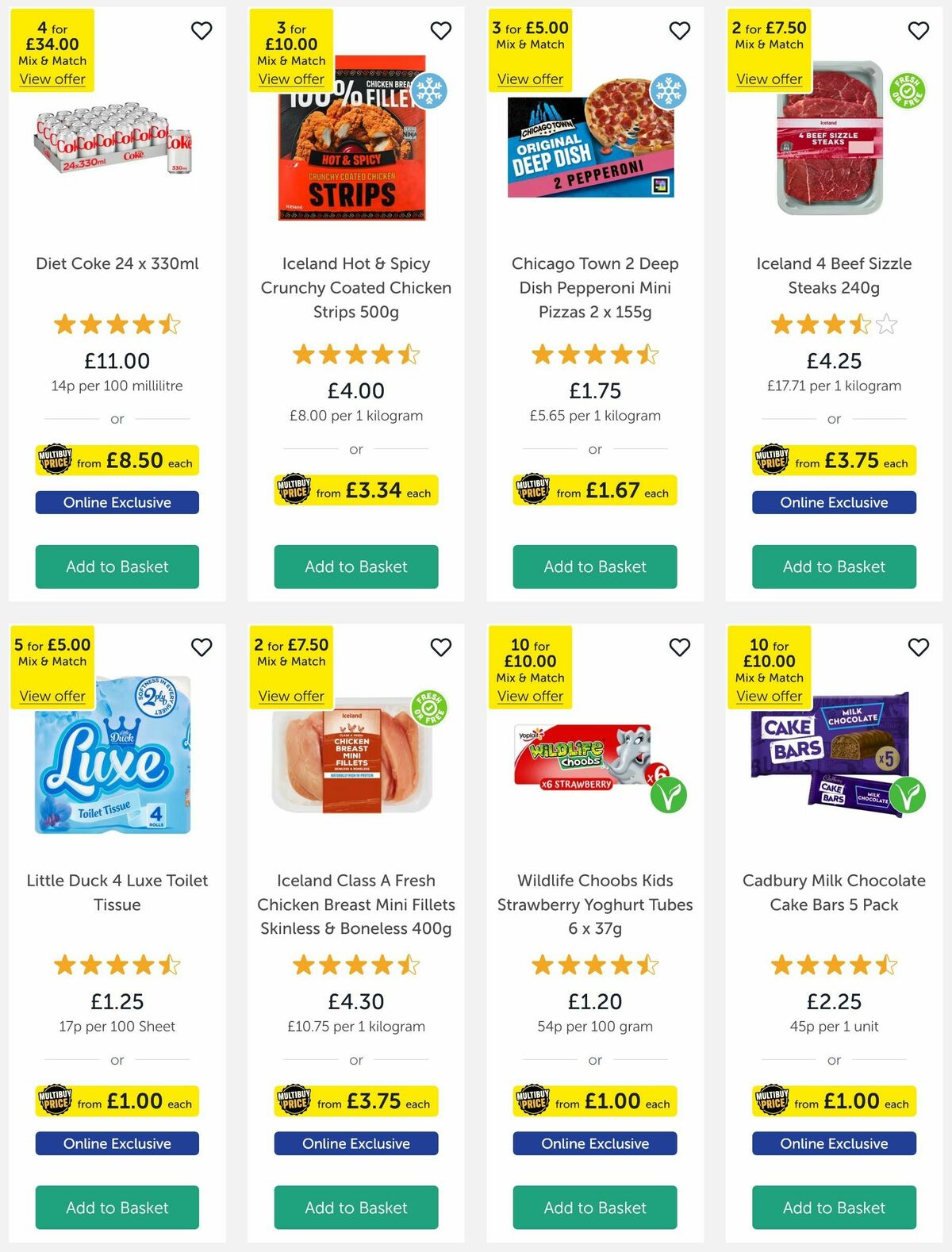 Iceland Offers from 4 April