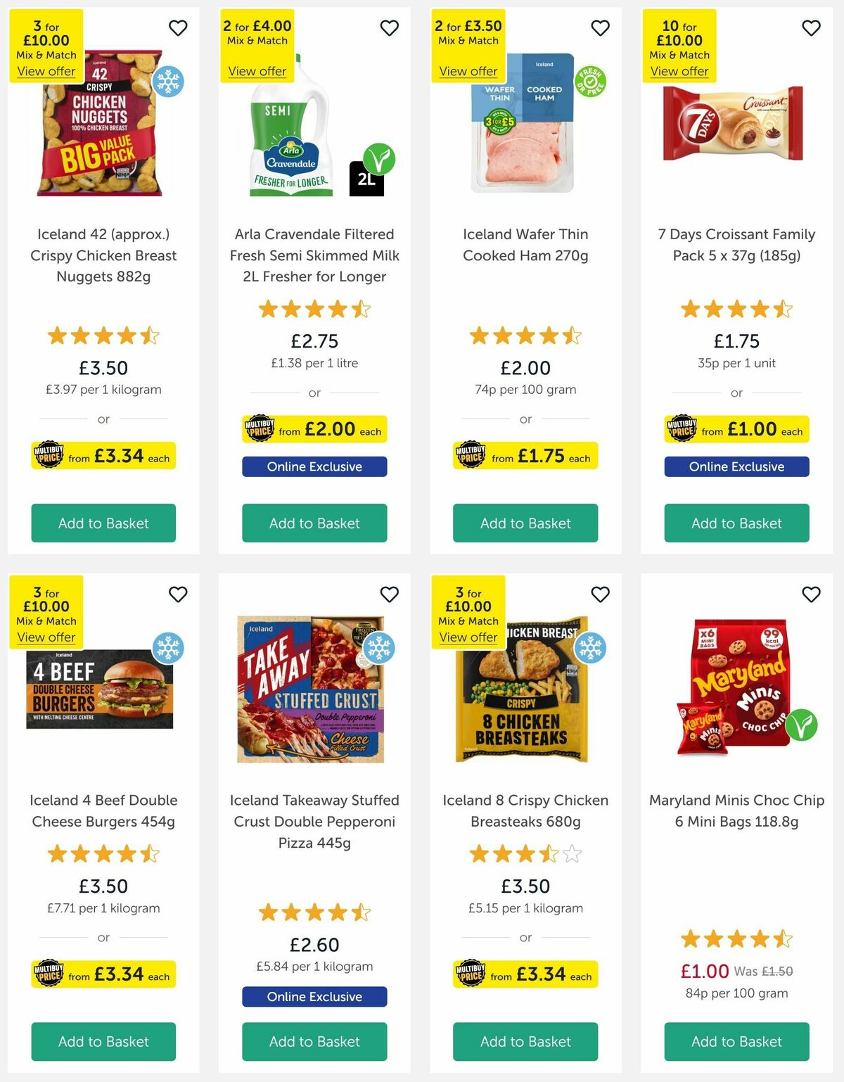 Iceland Offers from 4 April