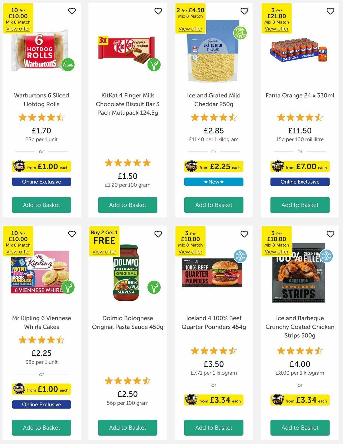 Iceland Offers from 11 April