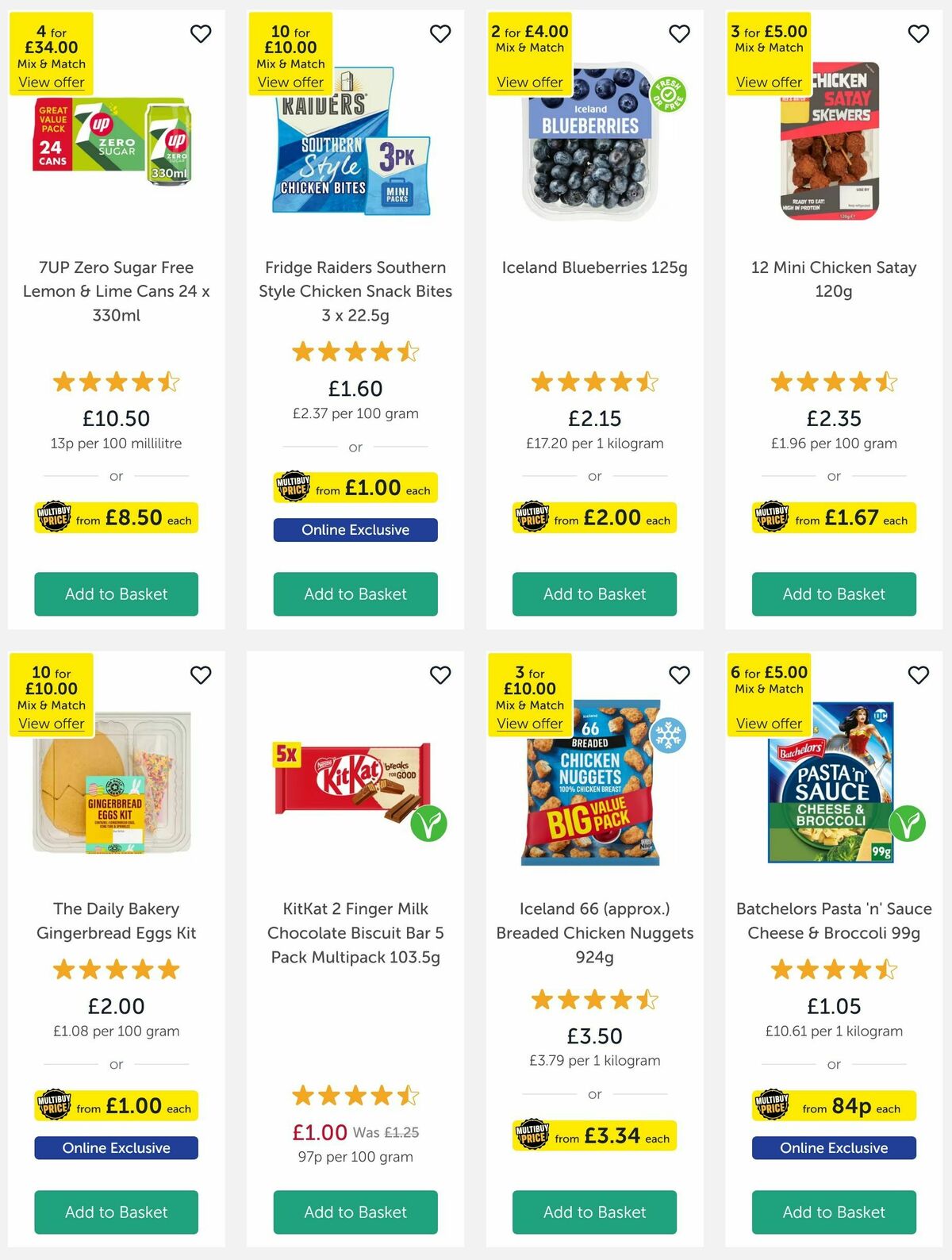 Iceland Offers from 11 April